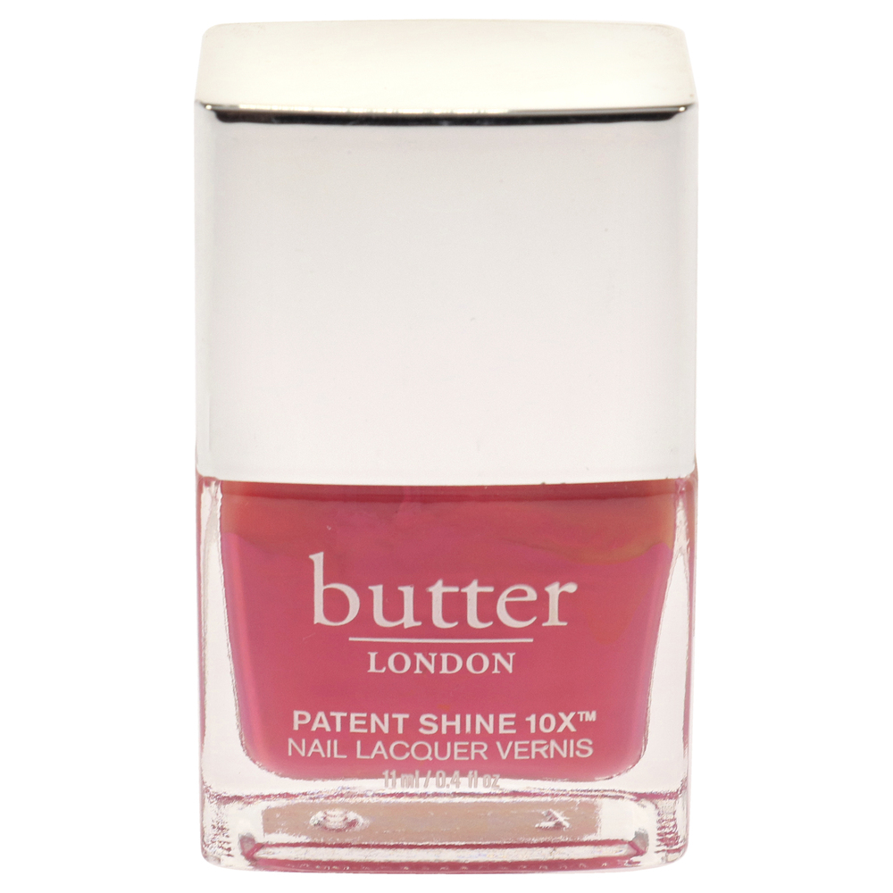 Patent Shine 10X Nail Lacquer - Flusher Blusher by Butter London 0.4 oz
